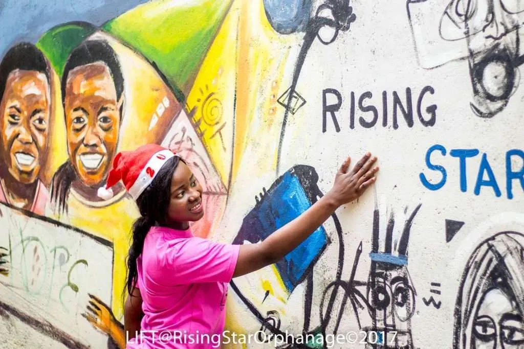 LiFT visits and donates to Rising Star Orphanage at Dodowa, Ghana.
