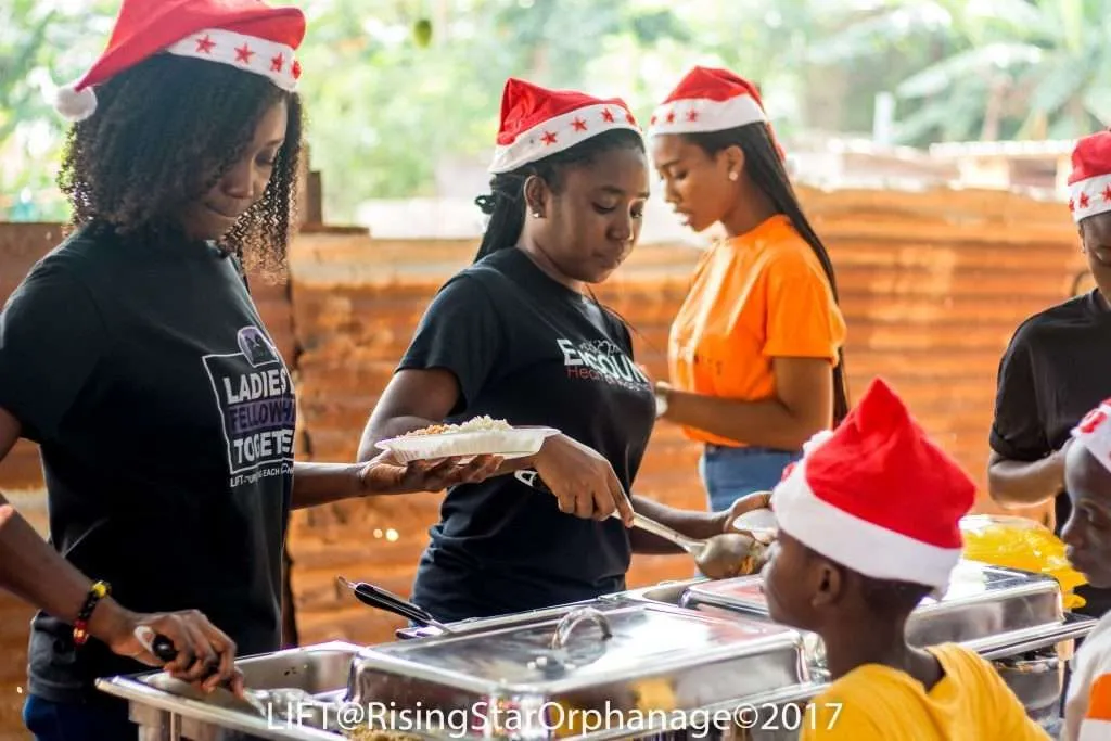 LiFT visits and donates to Rising Star Orphanage at Dodowa, Ghana.